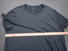 Huckberry Proof Merino Wool Stretch Crew Neck T Shirt Mens 3XL Gray Short Sleeve