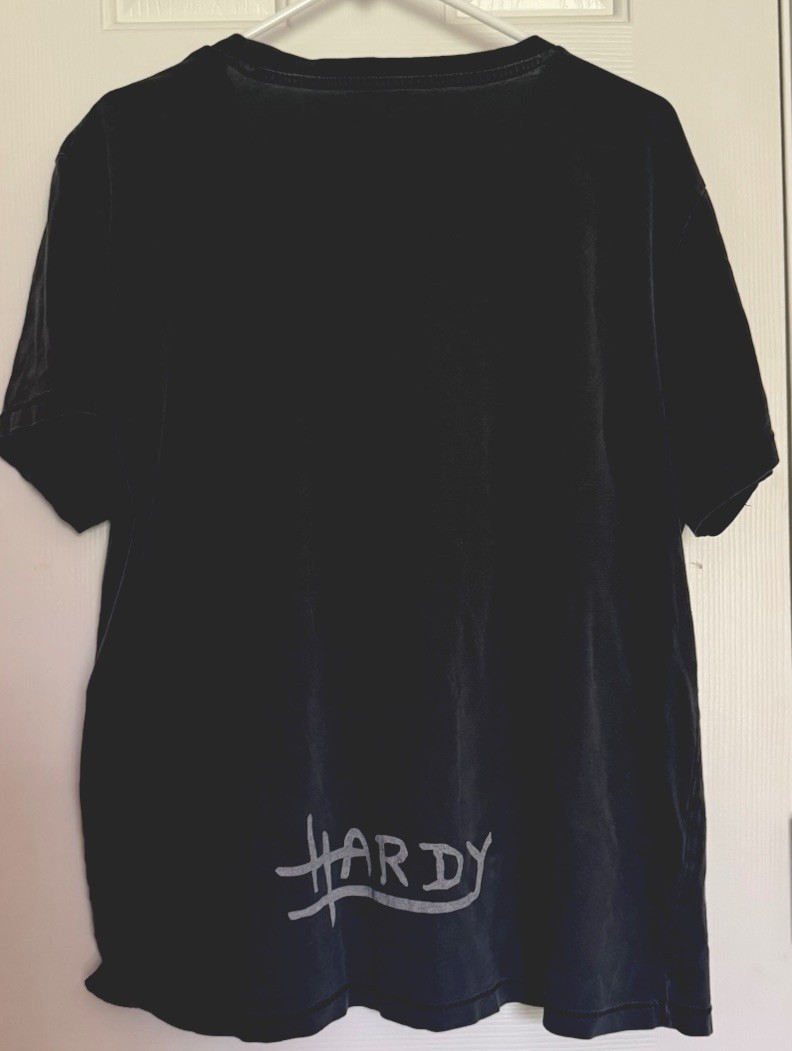 Ed Hardy Black Skull Graphic Crew Neck Short Sleeve Cotton Knit T-Shirt L gallery