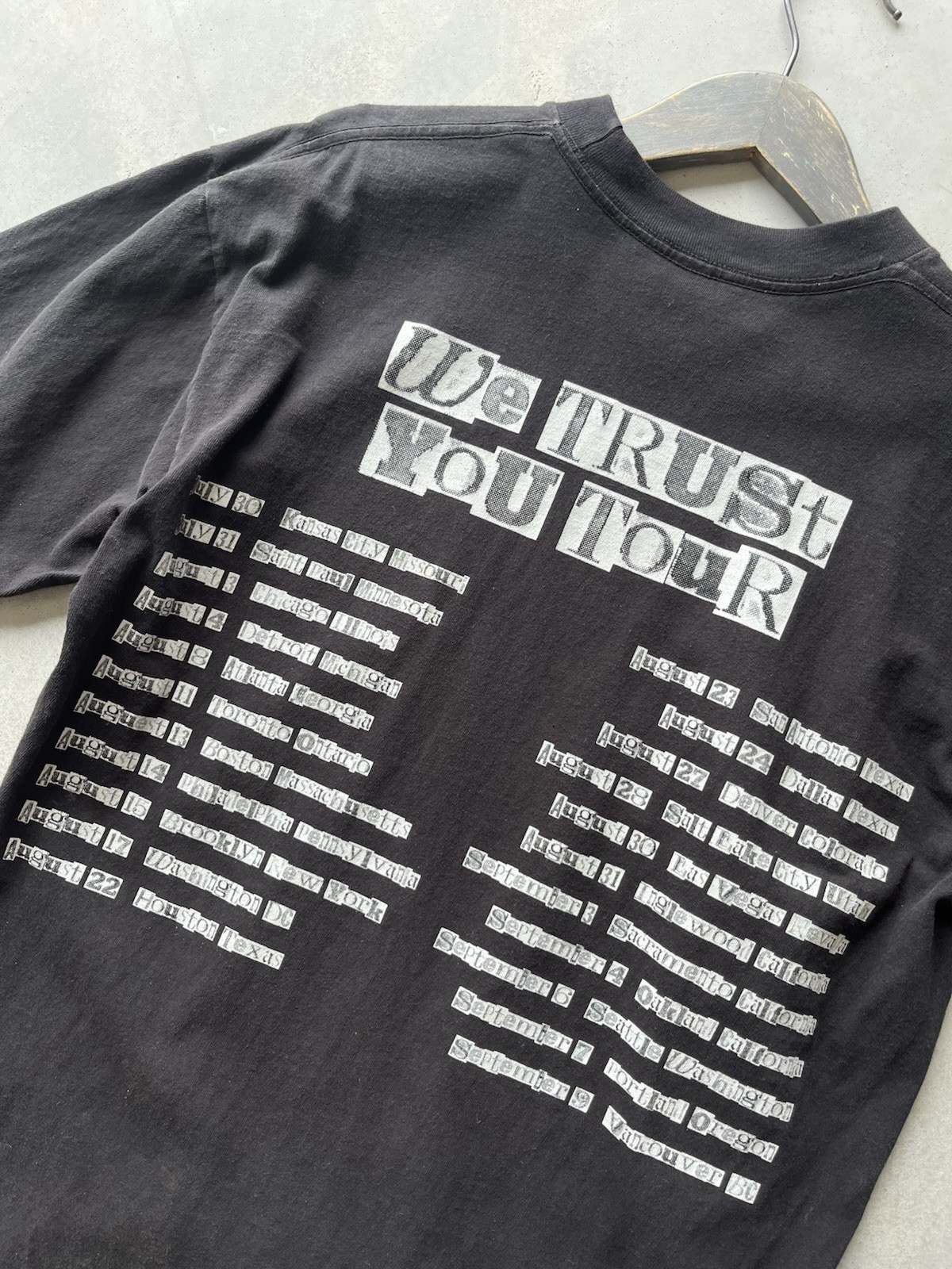 Future X Metro Boomin T-Shirt Mens XL. Free Bands Concert Tee We Trust You Tour gallery