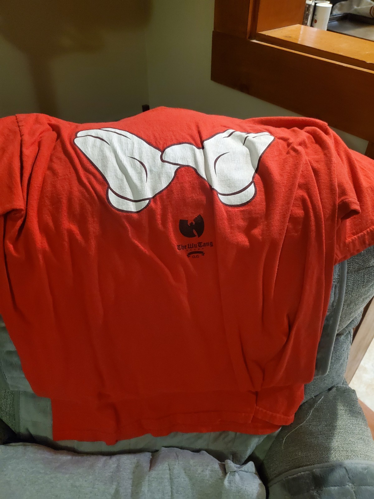 Rare Wutang Brand Limited Mickey Hands Mash Up. Dope Vintage Shirt O.g gallery