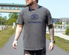 FN Herstal T-Shirt 2nd Amendment Guns Firearms on Premium Comfort Colors Tee