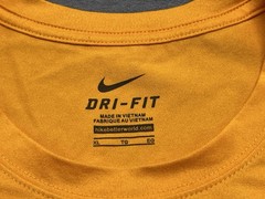 USA Baseball Team-Issued Orange T-Shirt – Nike Dri-Fit – XL – Athletic Trainer