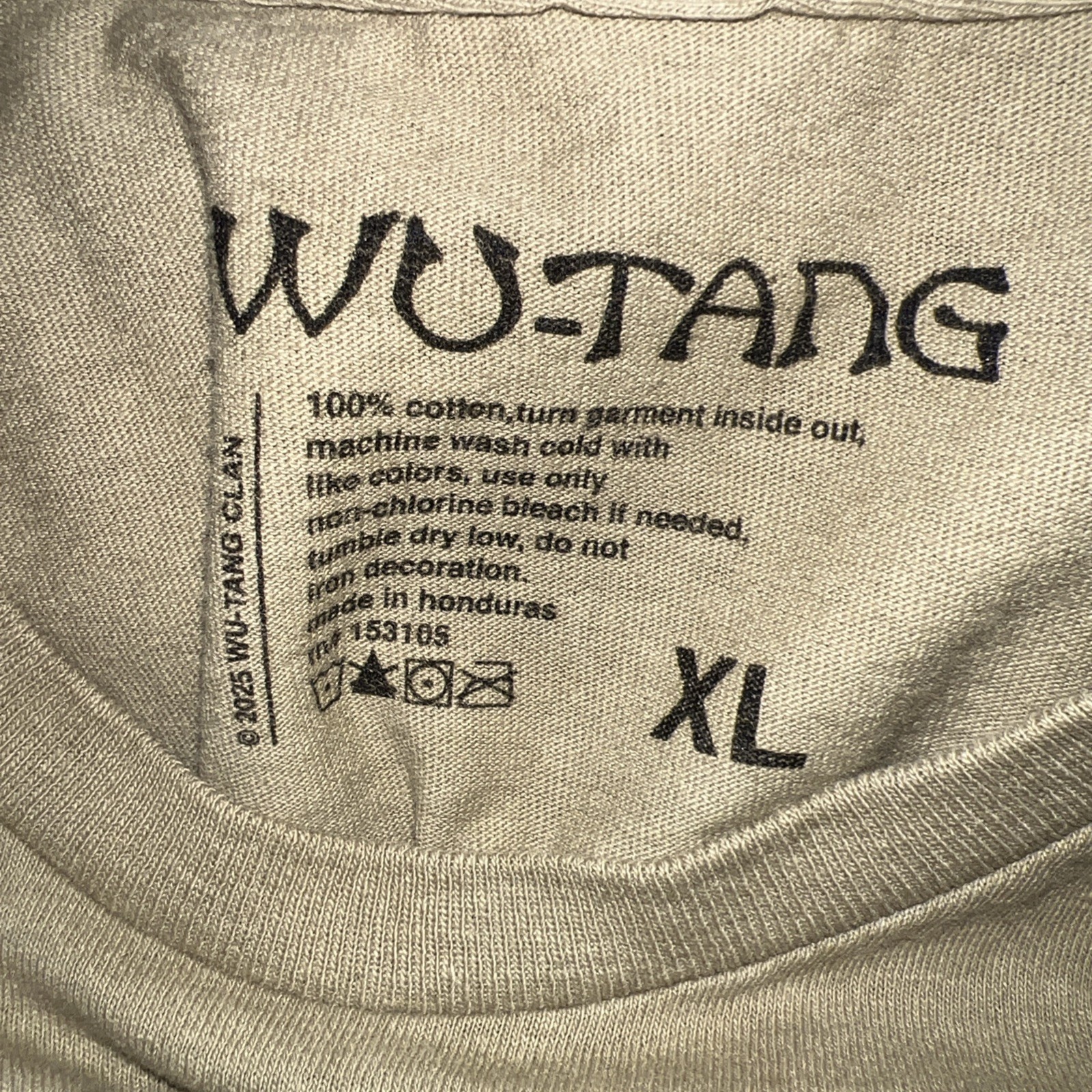 2025 Olive Green Purple WU-TANG CLAN C.R.E.A.M. TEE gallery