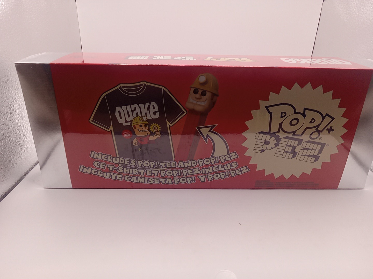 FUNKO QUAKE PEZ T SHIRT XL , NEW IN Box gallery
