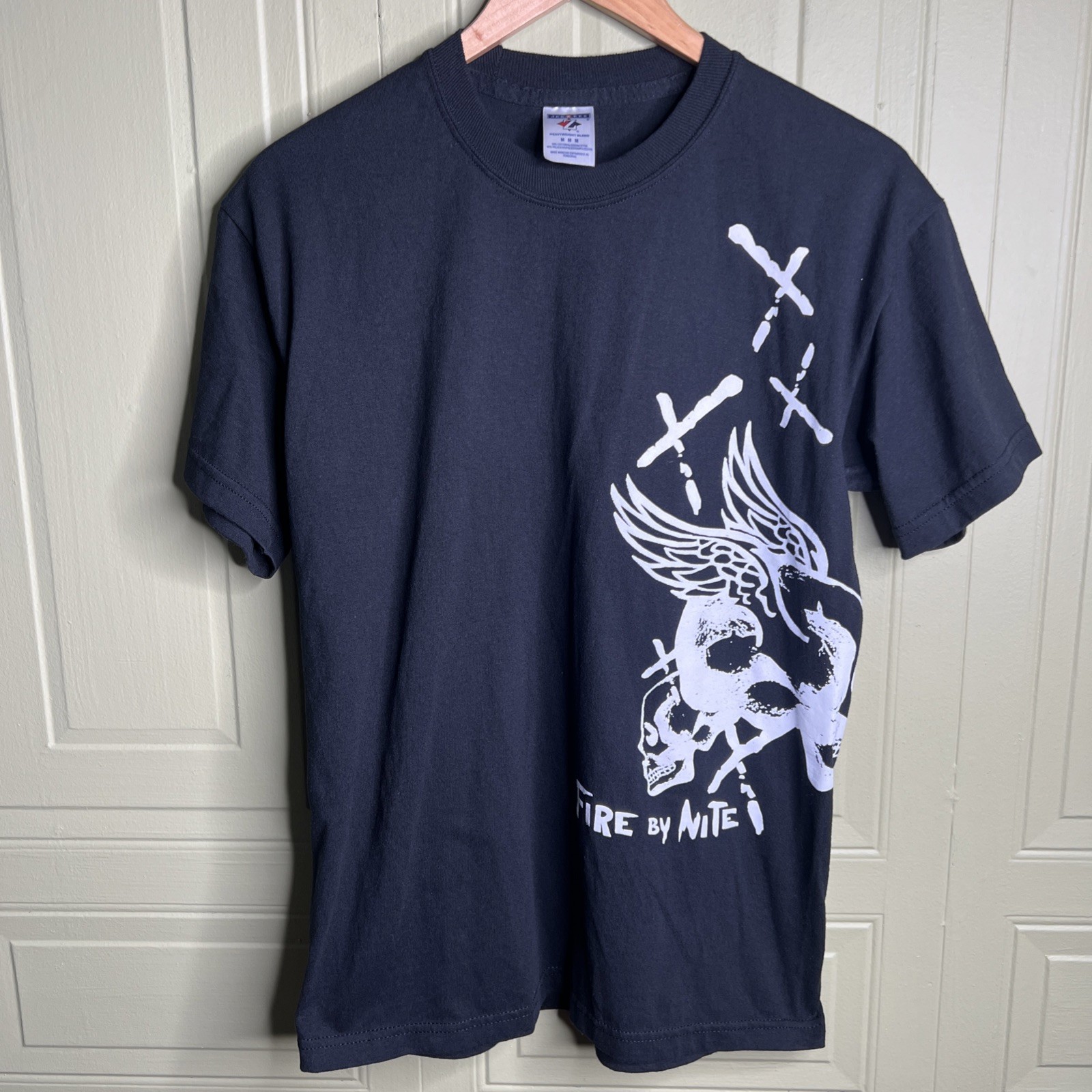 Harms Way Band T Shirt Rock Heavy Metal Fire By Nite Jerzees Medium gallery