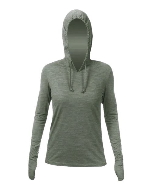 ANETIK Women's Breeze Tech Hooded Long Sleeve T-Shirt - WSBRZH0 gallery
