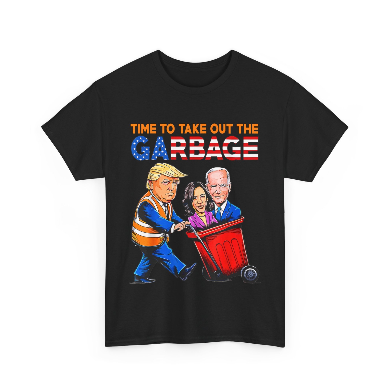 Garbage For Trump 2024 Shirt Time to take out Garbage Biden T-Shirt