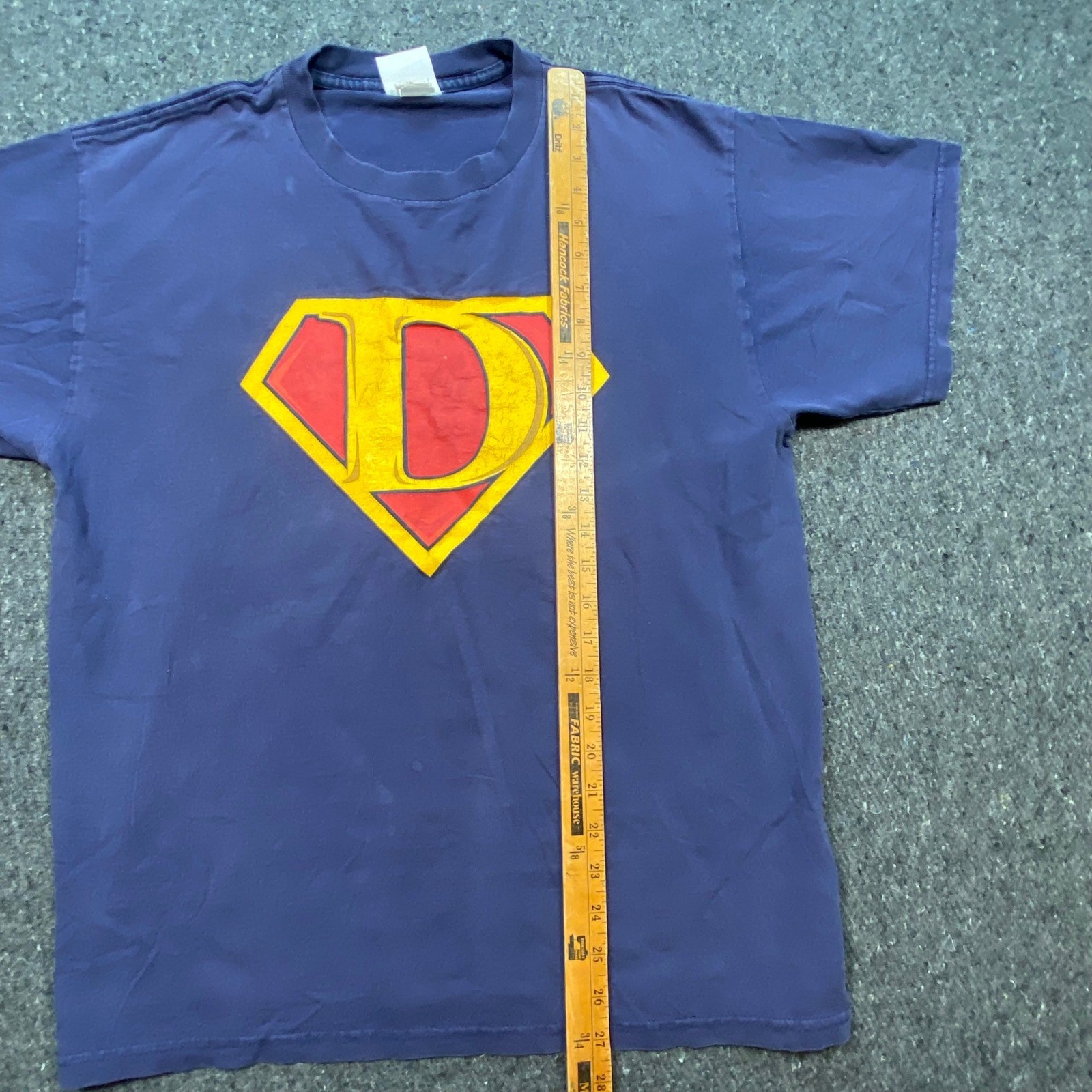 Discovery Channel Superdad T Shirt Large L Mens Blue Vintage Funny Graphic Tee gallery