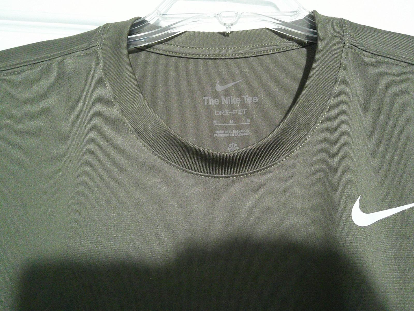 NIKE DRI-FIT 'THE NIKE TEE' Short Sleeve ACTIVE T SHIRT , SIZE M #T546-7 gallery