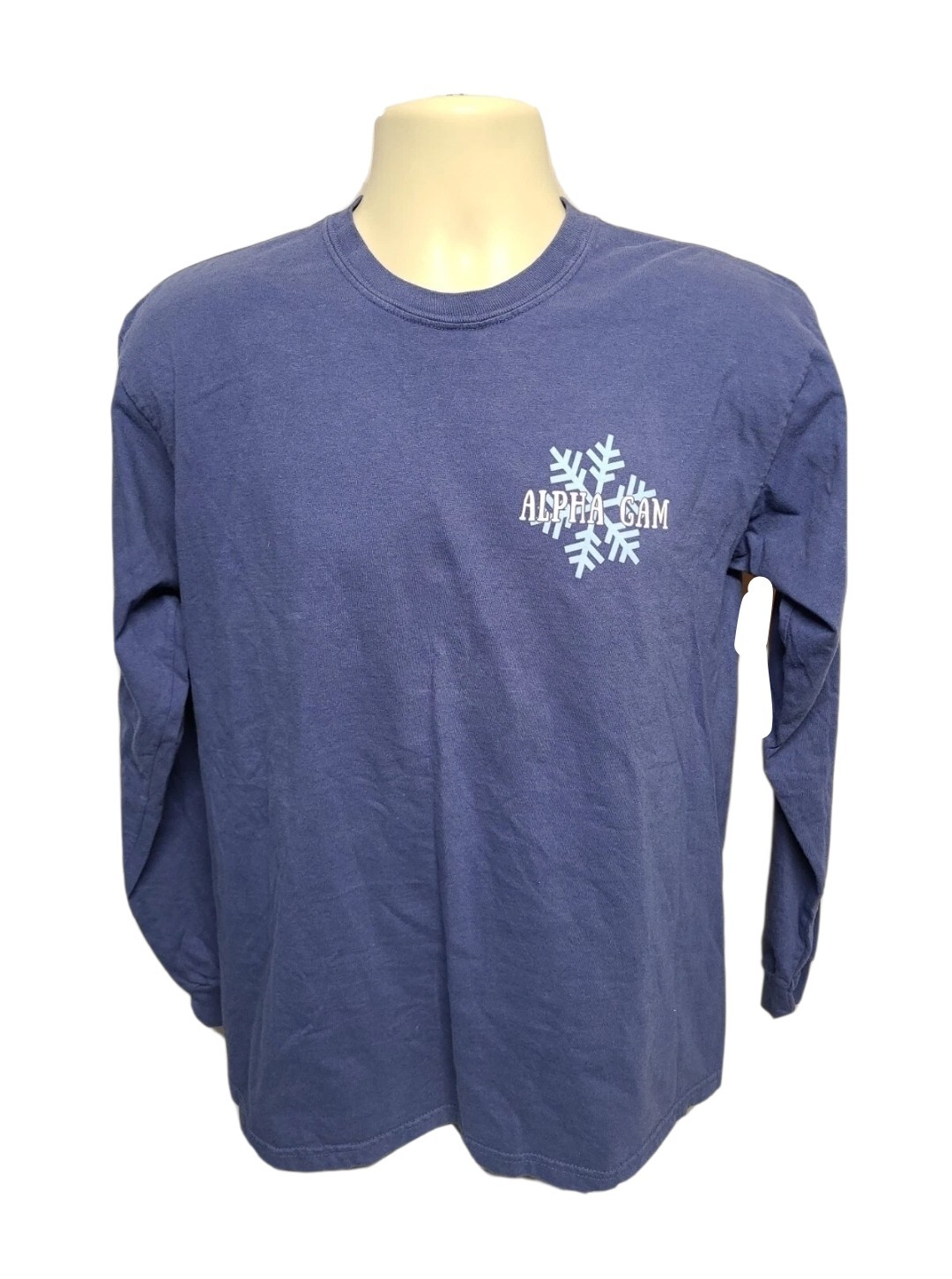 2019 Alpha Gam Winter Formal Towson MD Adult Medium Gray Long Sleeve TShirt gallery