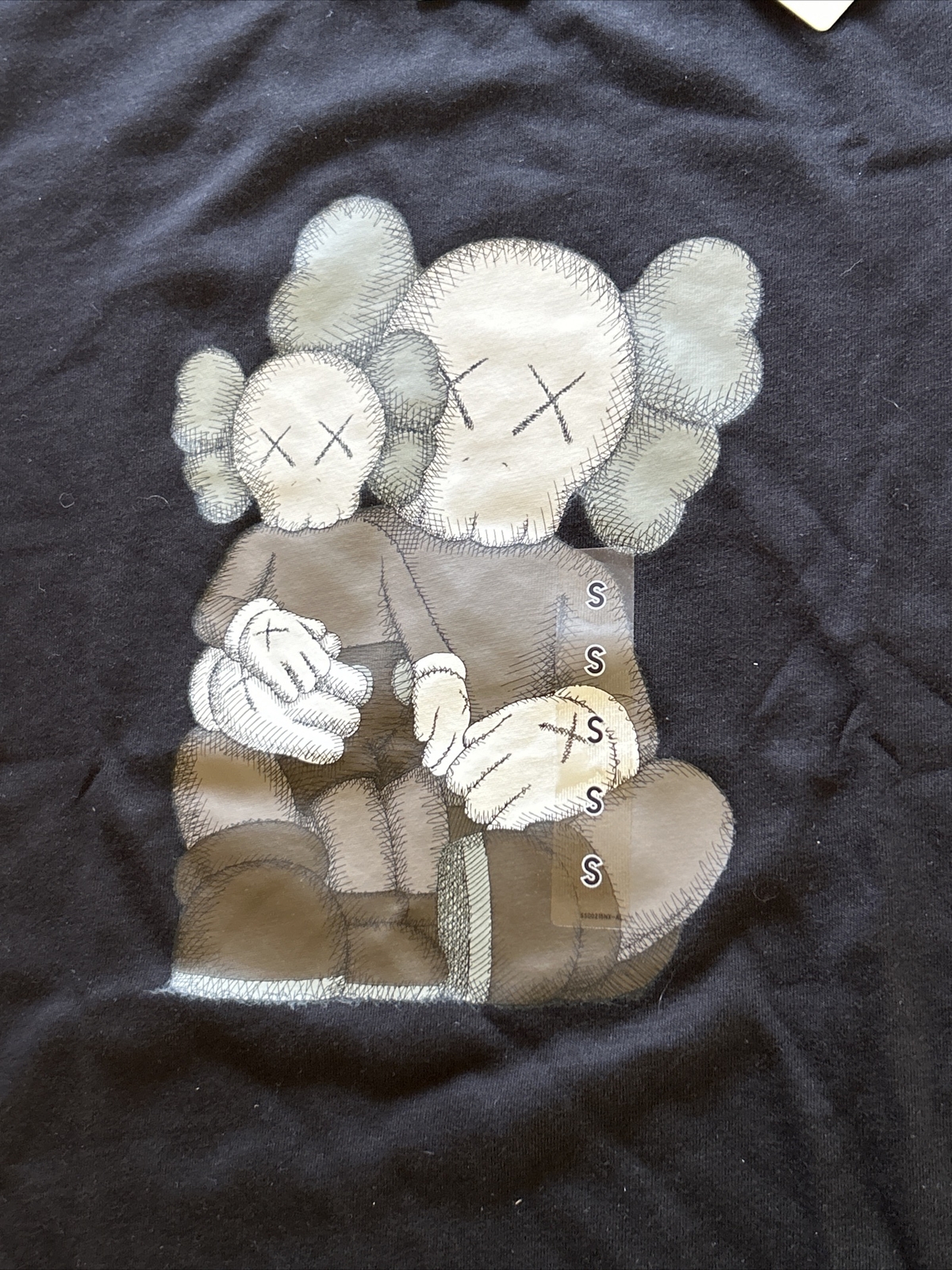 Uniqlo x Kaws UT Short Sleeve Graphic T-Shirt Black NWT Size Small gallery