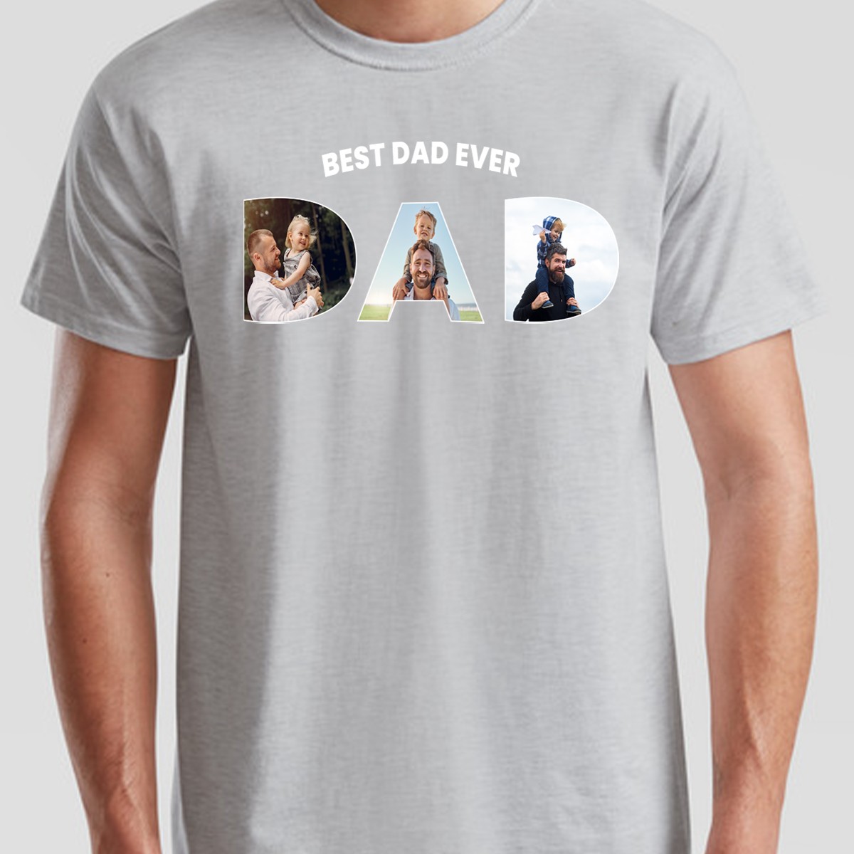 Personalised Unisex T Shirts Add Your Photo Text Ultra Soft Front & Back Print gallery