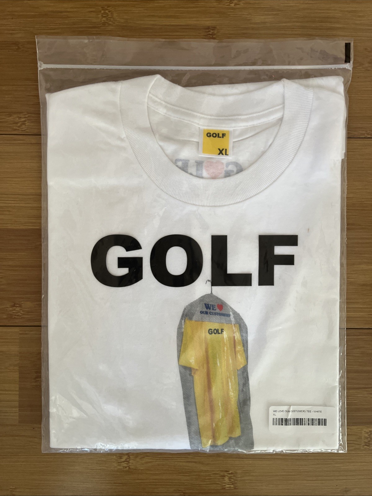 Golf Wang We Love Our Customers Tee White Sz XL - Brand New gallery