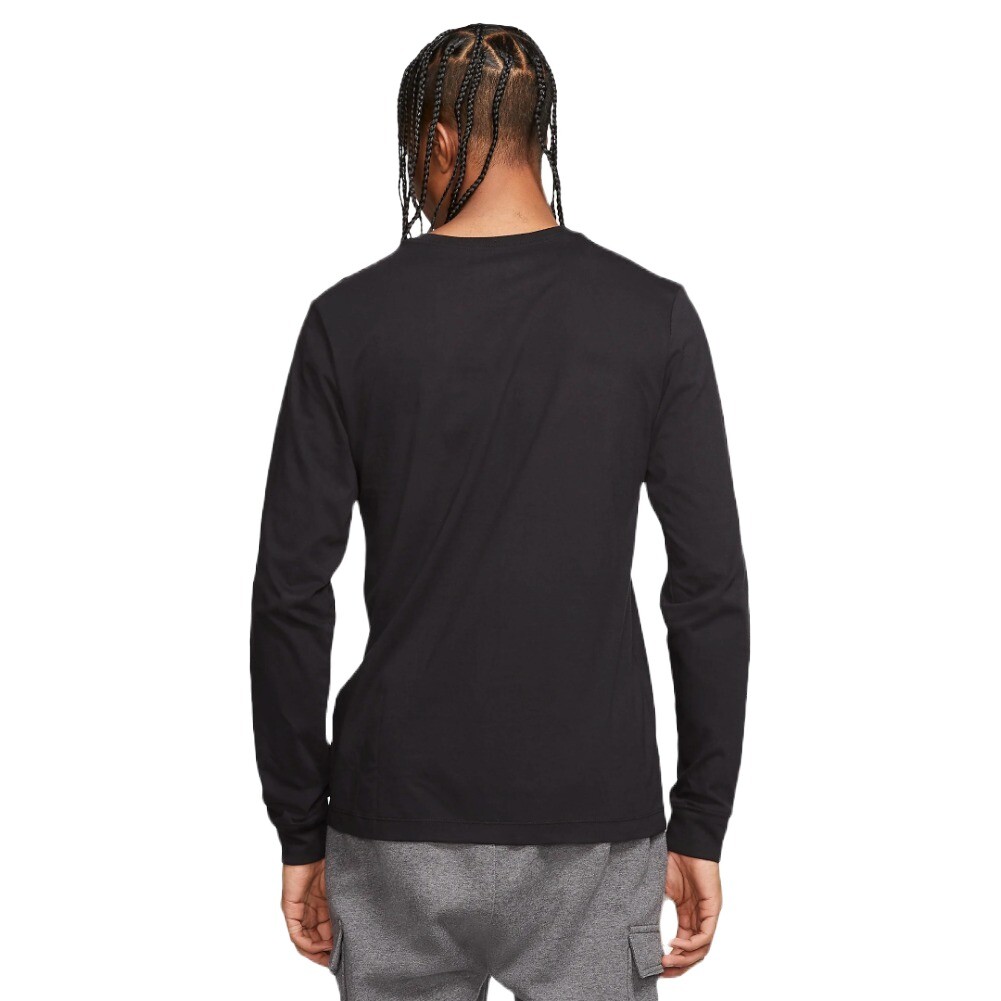 Nike Men's Long Sleeve Shirt Athletic Sportswear Swoosh Logo Sport Style T-Shirt gallery