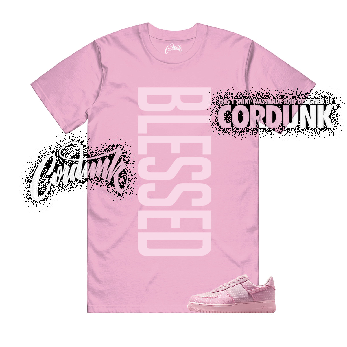 Air Force 1 Valentines Day Pink Foam 2026 T Shirt Match VERTBLS