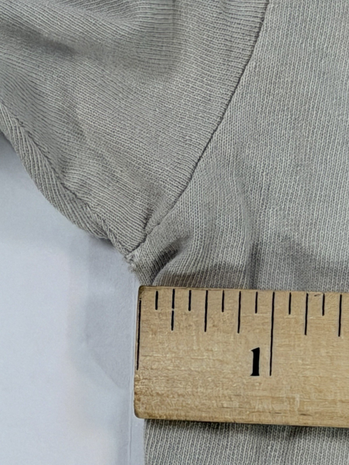 Vintage Andrew USA Made Minimalist Graphic T Shirt Tan Beige XL 90s gallery