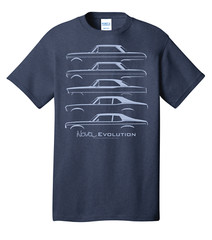 David Carey Chevy Chevrolet Nova Evolution Cars Trucks Automobiles T Shirt 48782