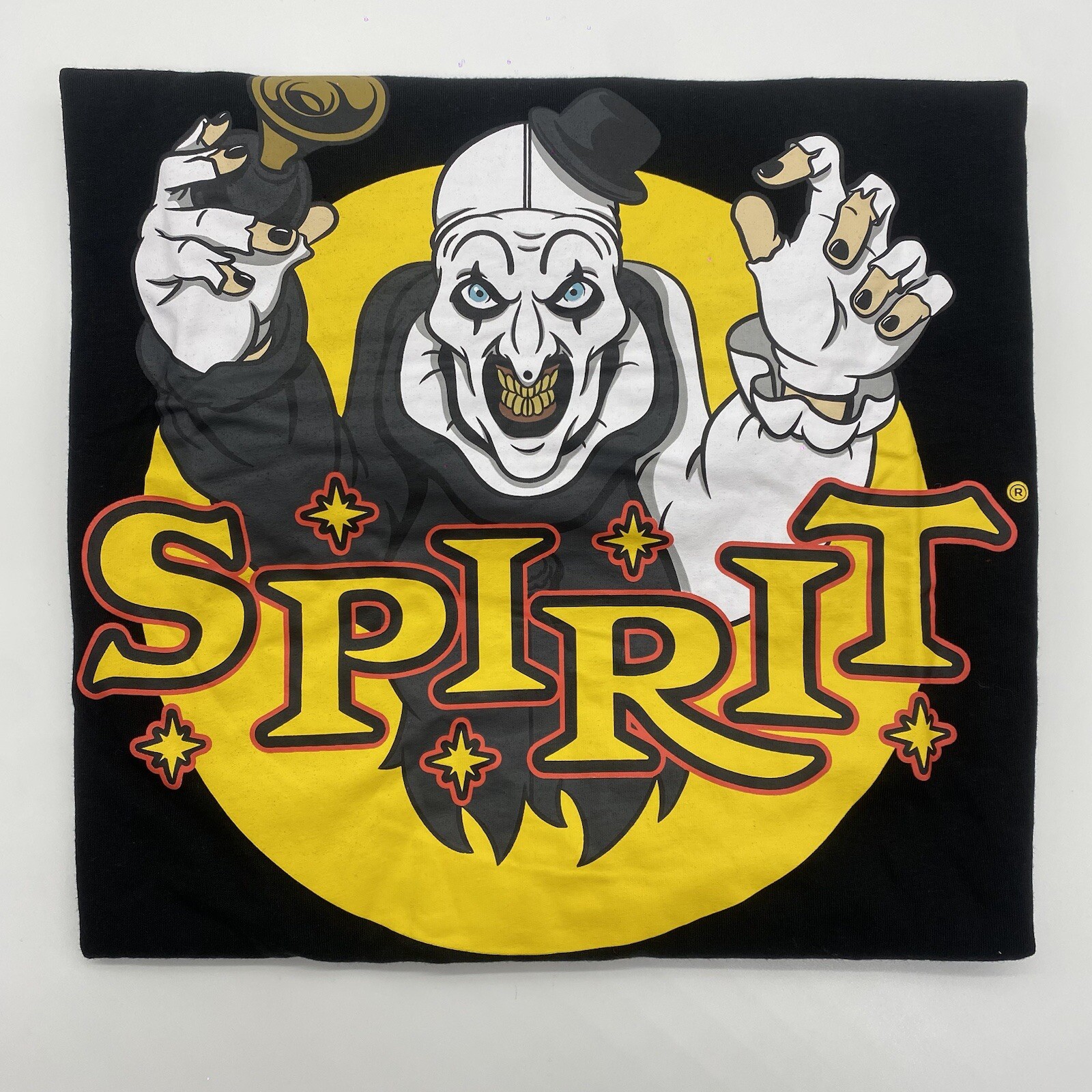 [01748730] Terrifier x Spirit Halloween Graphic Adult Tee Shirt Black Sizes Vary gallery
