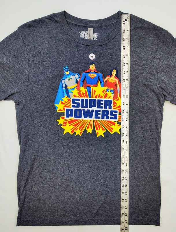 NWT McFarlane Toys DC Super-Powers Figures T-Shirt SDCC Exclusive Sz M Blue NEW gallery