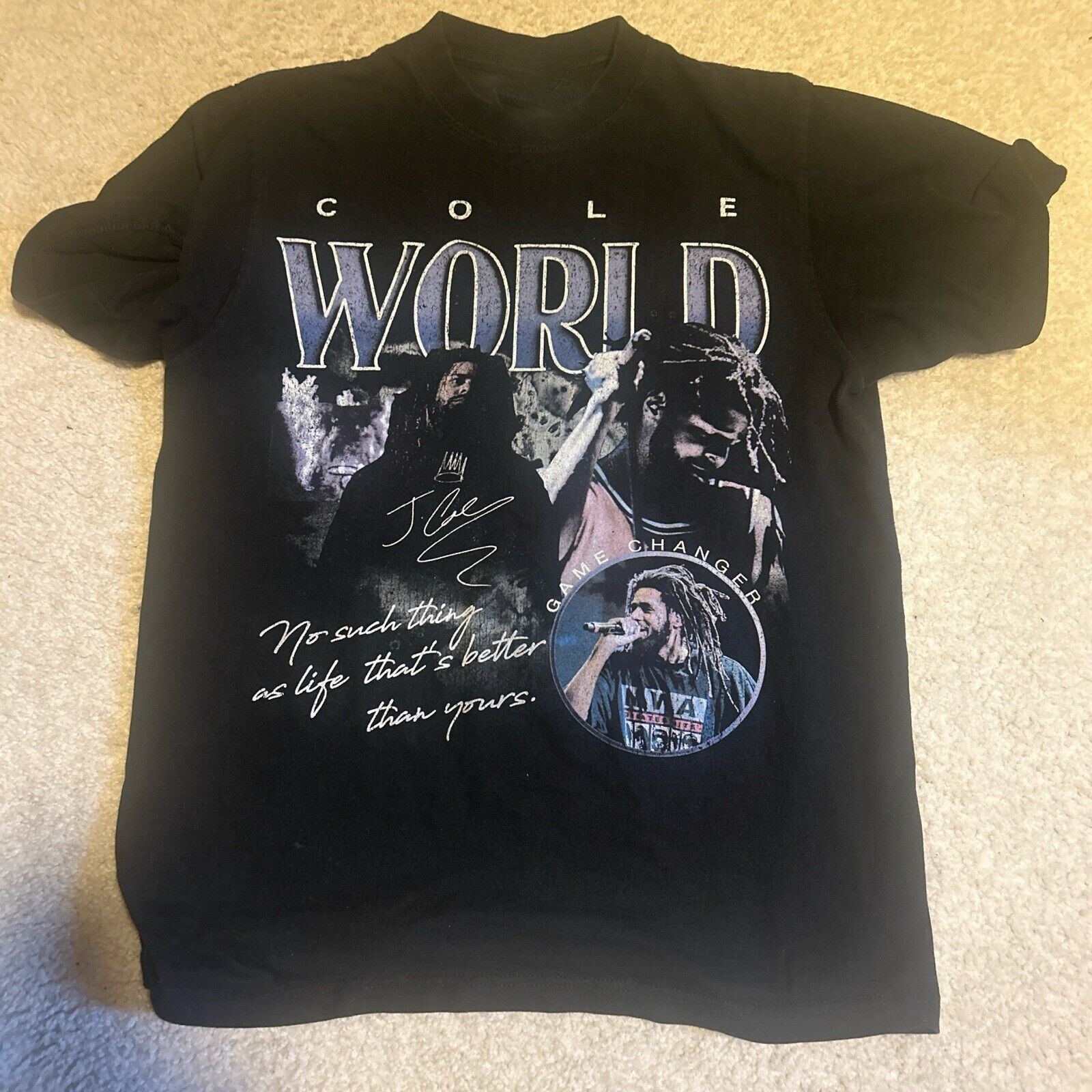 J Cole World Tour Game Changer Heavy Cotton Adult T-Shirt All Size gallery