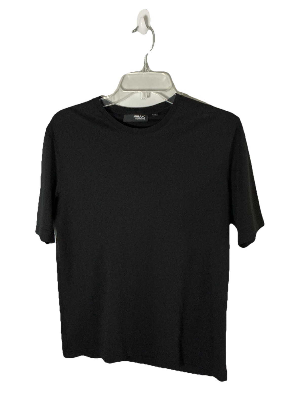 Murano Classic Crew Neck Tee Liquid Luxury Men’s Small Black S/S Minimalist gallery