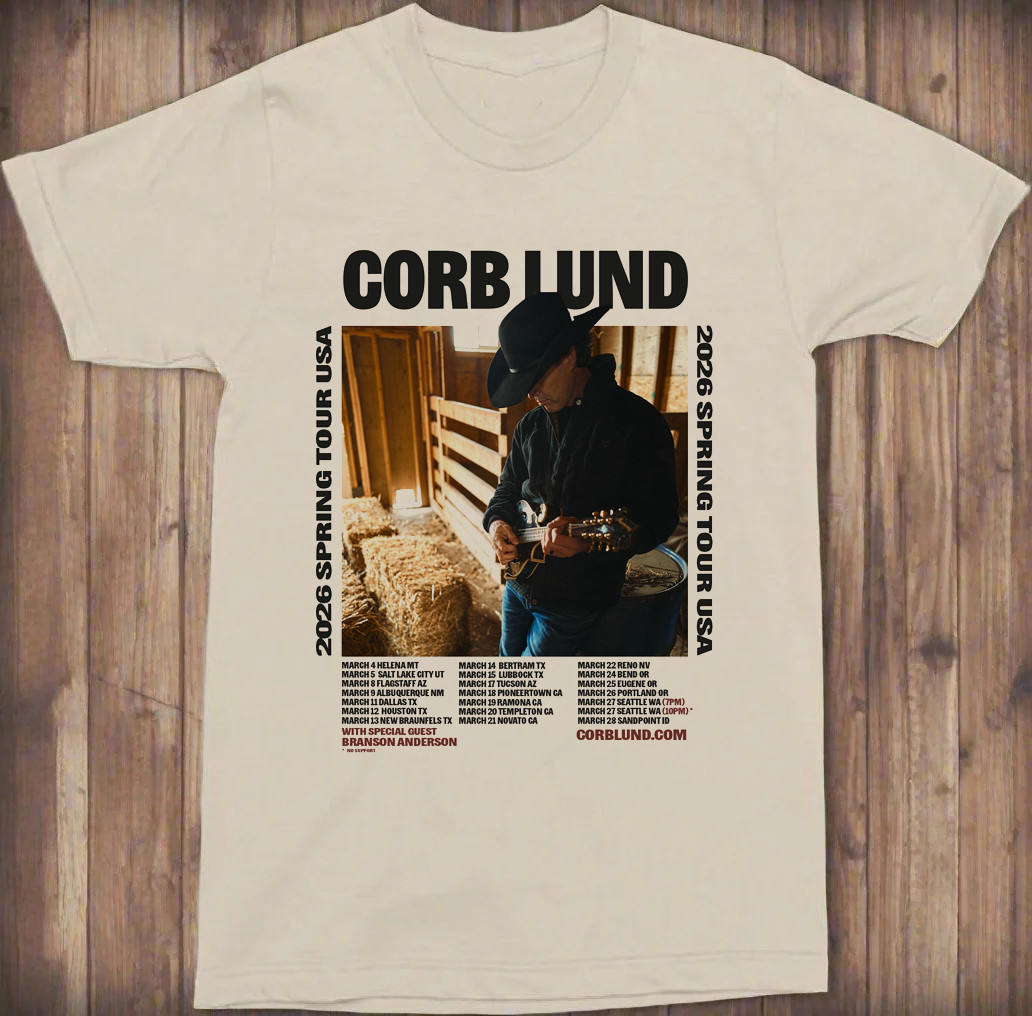 Corb Lund Spring tOUR 2026 Gift For Fan T-shirt All Size S-5XL BO2783
