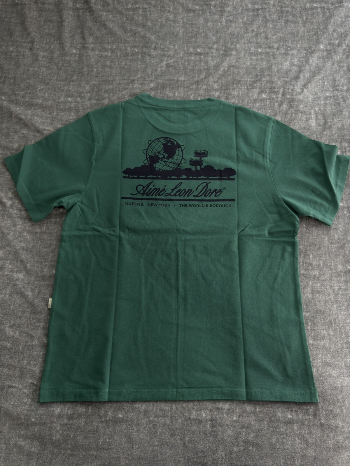 Aime Leon Dore Unisphere Pine Green Unisphere Print Size EXTRA LARGE XL ALD gallery