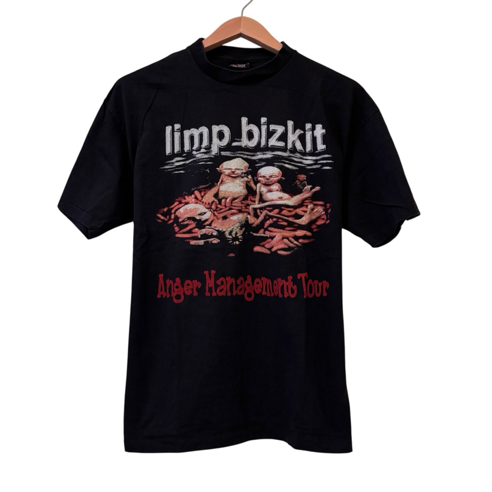 Limp Bizkit Anger Management Tour Eminem Papa Roach Tour T-Shirt XL Reprint gallery