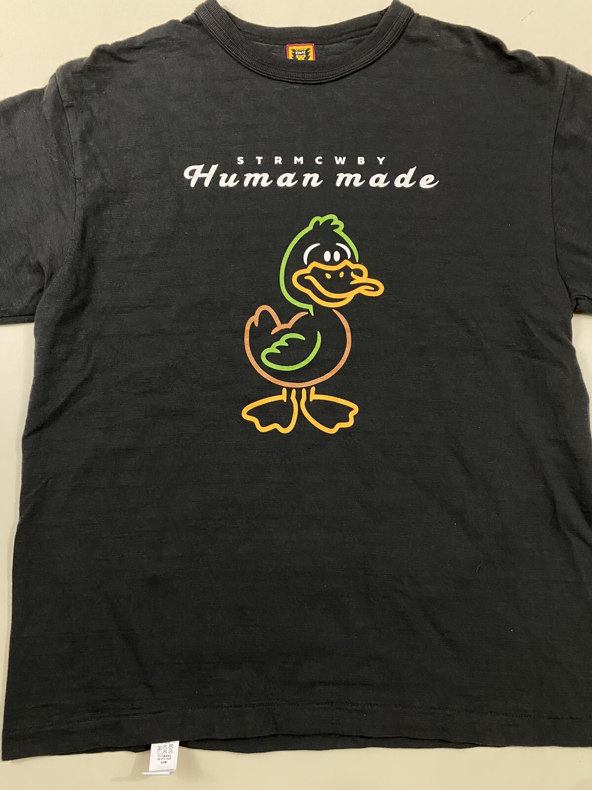 HUMAN MADE NIGO PHARRELL DUCK BLACK TEE T SHIRT SZ XL gallery