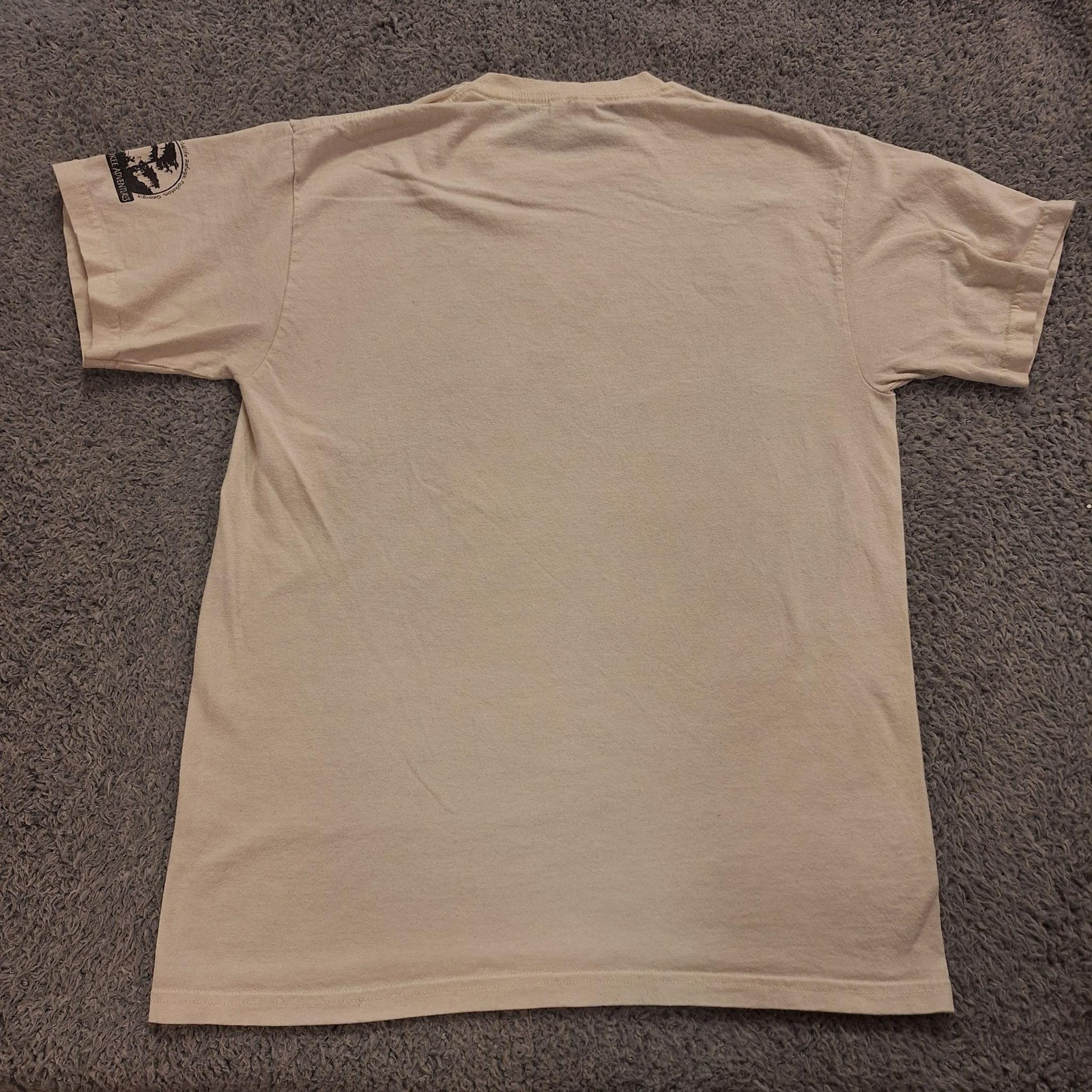 Southern Wetlands Okefenokee Shirt Mens Medium Beige Wildlife Graphic Tee Gildan gallery