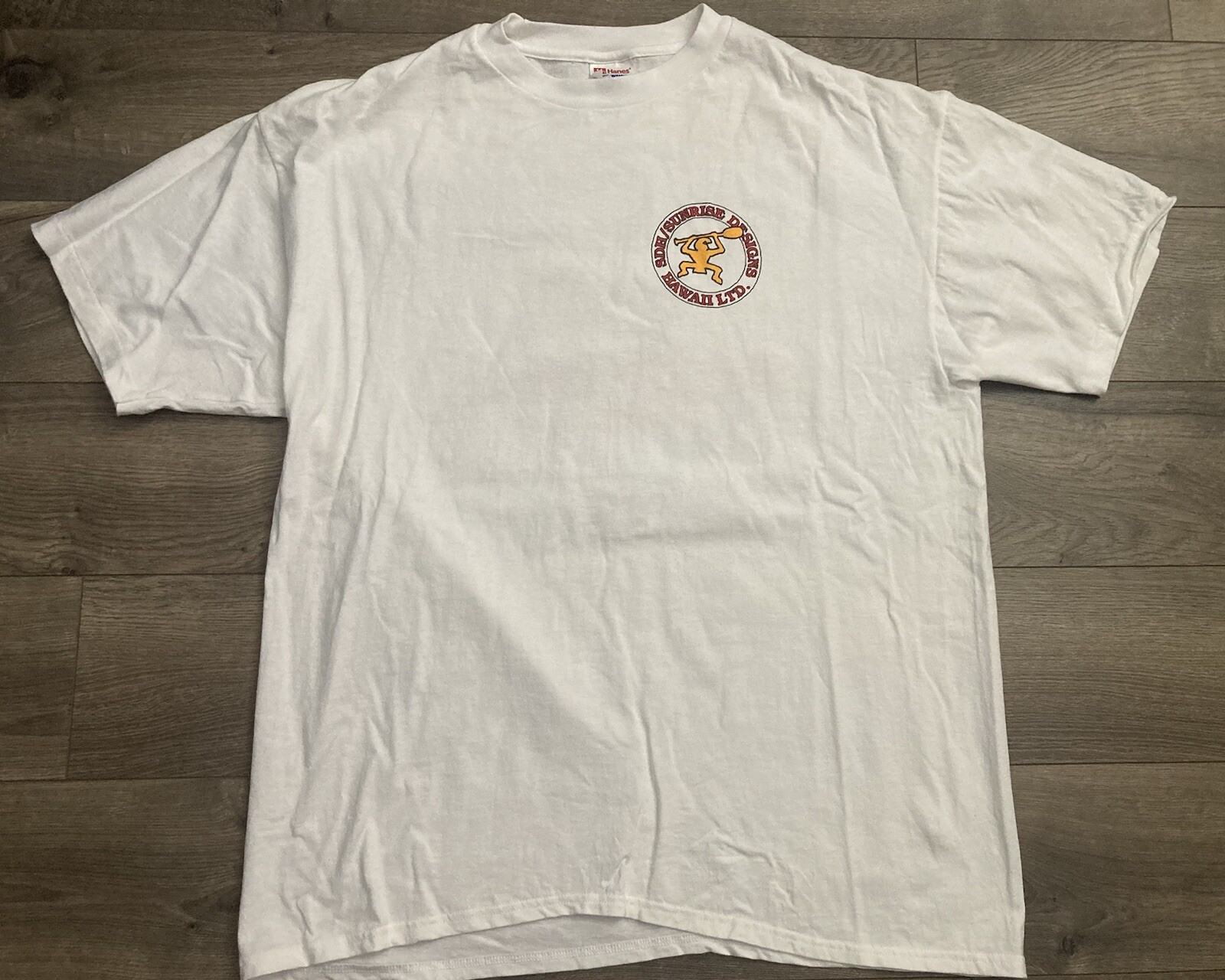 Vintage T-shirt Hawaii LTD Maui Surf 1990s Muscle In Motion Neon Y2K 90s Neon gallery