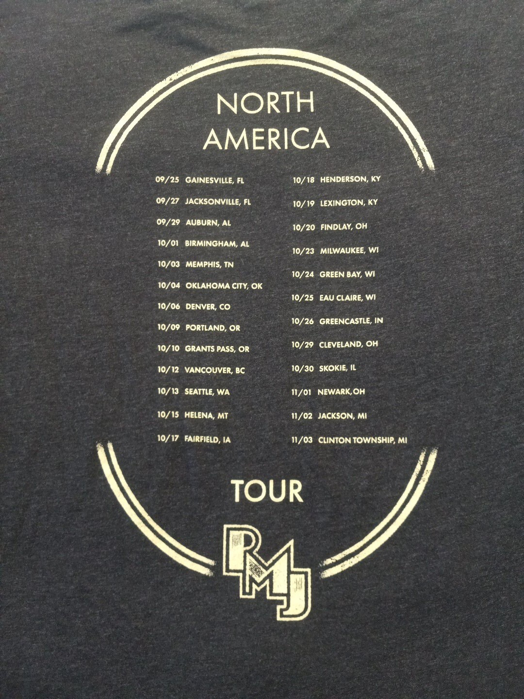 NWOT - Postmodern Jukebox Welcome To The 20's 2.0 Tour Band T-Shirt Men's SZ M gallery