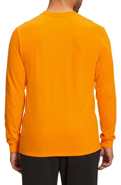 The North Face NF0A7UOJ Men's Orange Injection Tee Long Sleeve T-Shirt SMALL gallery