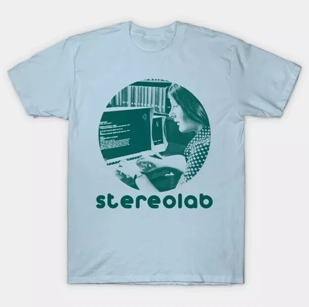 Stereolab Band On Tour T Shirt Light blue Full Size S-5XL OM883 gallery