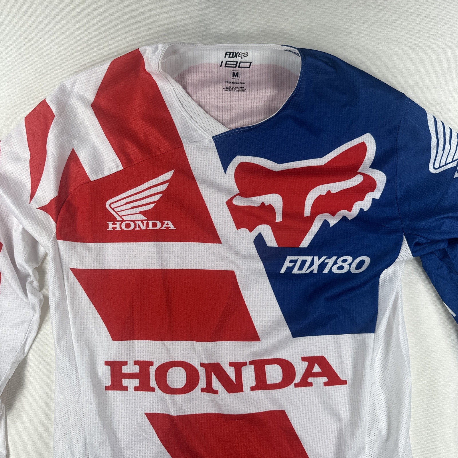 Fox Racing Jersey Shirt Mens M MEDIUM Multi Color Camo Motocross Dirt Bike 180 gallery