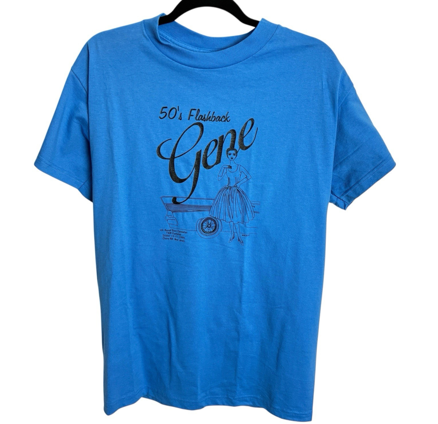 Gene Doll 1999 4th Convention 50's Flashback Blue T-Shirt L (see measurement) gallery