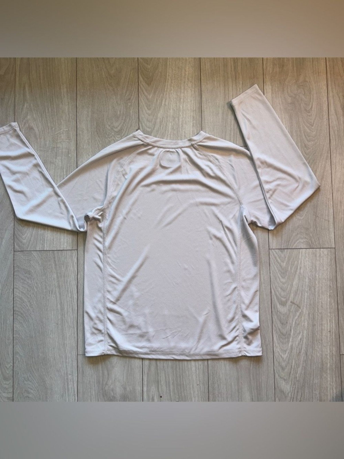 Eddie Bauer Swim Rash Guard Men L Gray Long Sleeve Sun Shirt Beach Swim Shirt gallery