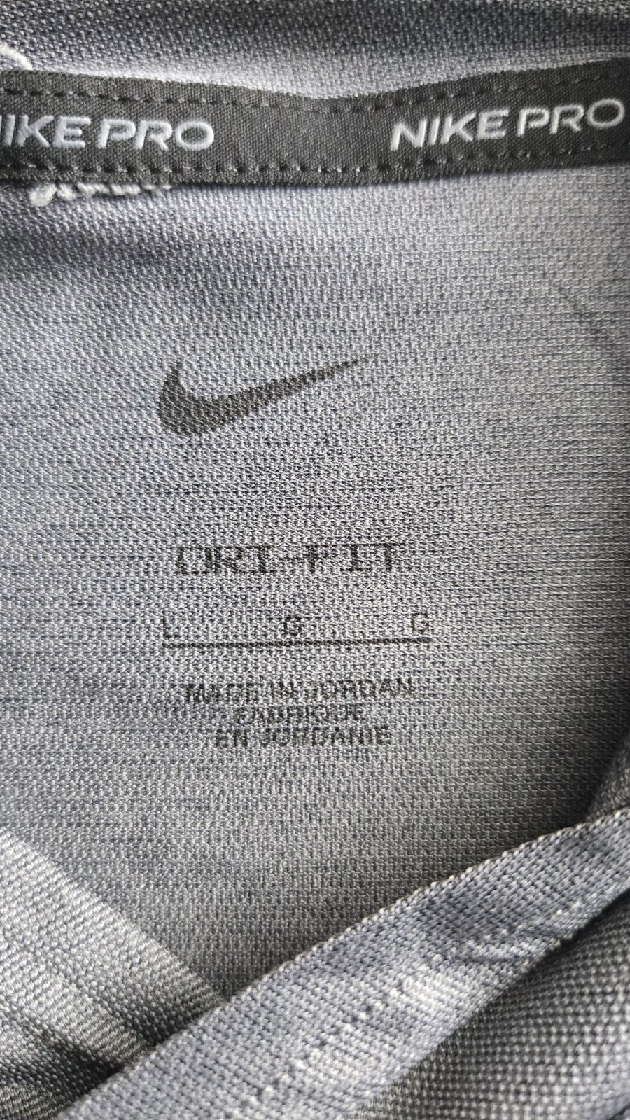 Nike Pro Dri-Fit Hoodie Mens L TaxSlayer Gator Bowl Football Gray Long Sleeve gallery