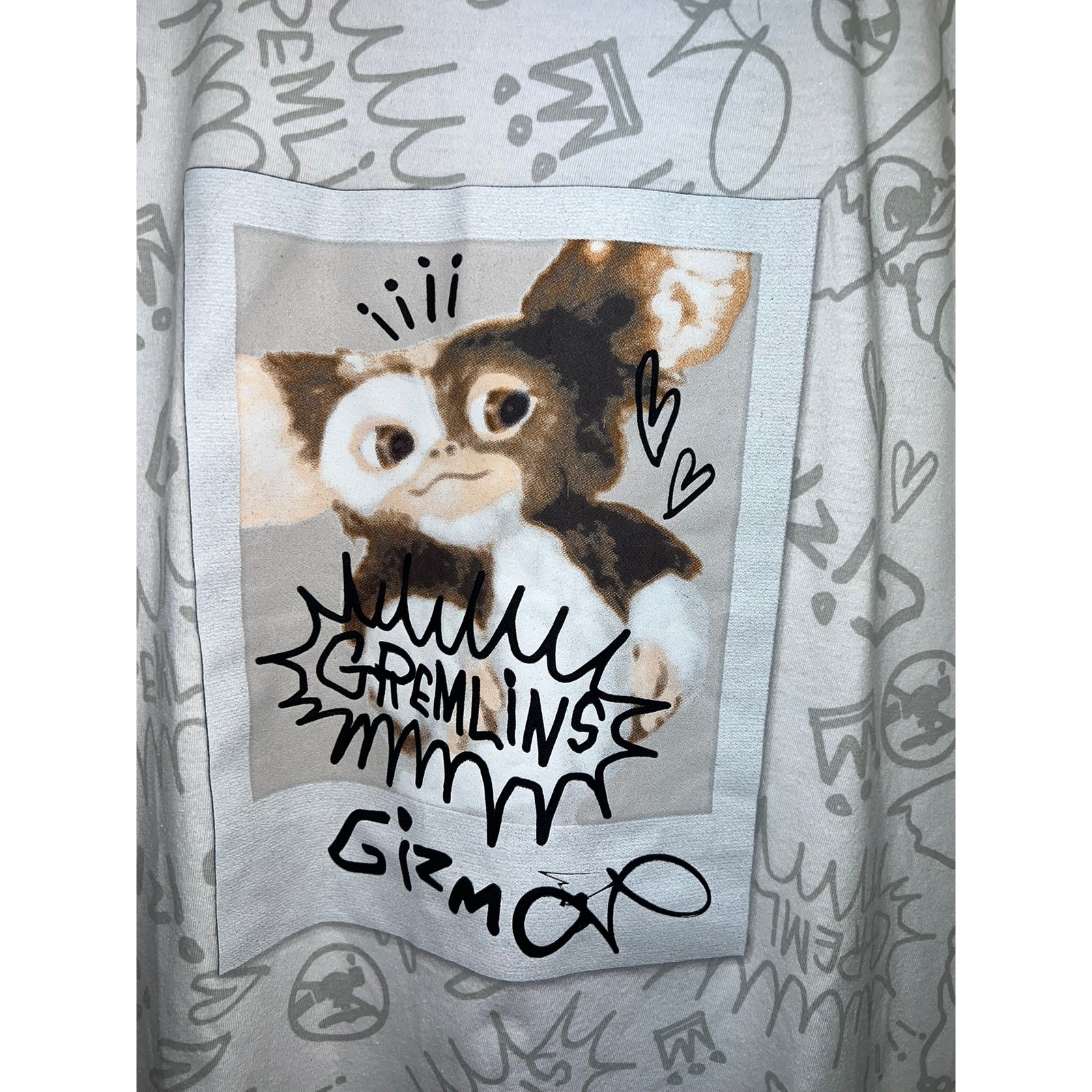 Gremlins Gizmo Shirt AOP All Over Print Movie Graphic Tee Short Sleeve Mens L gallery
