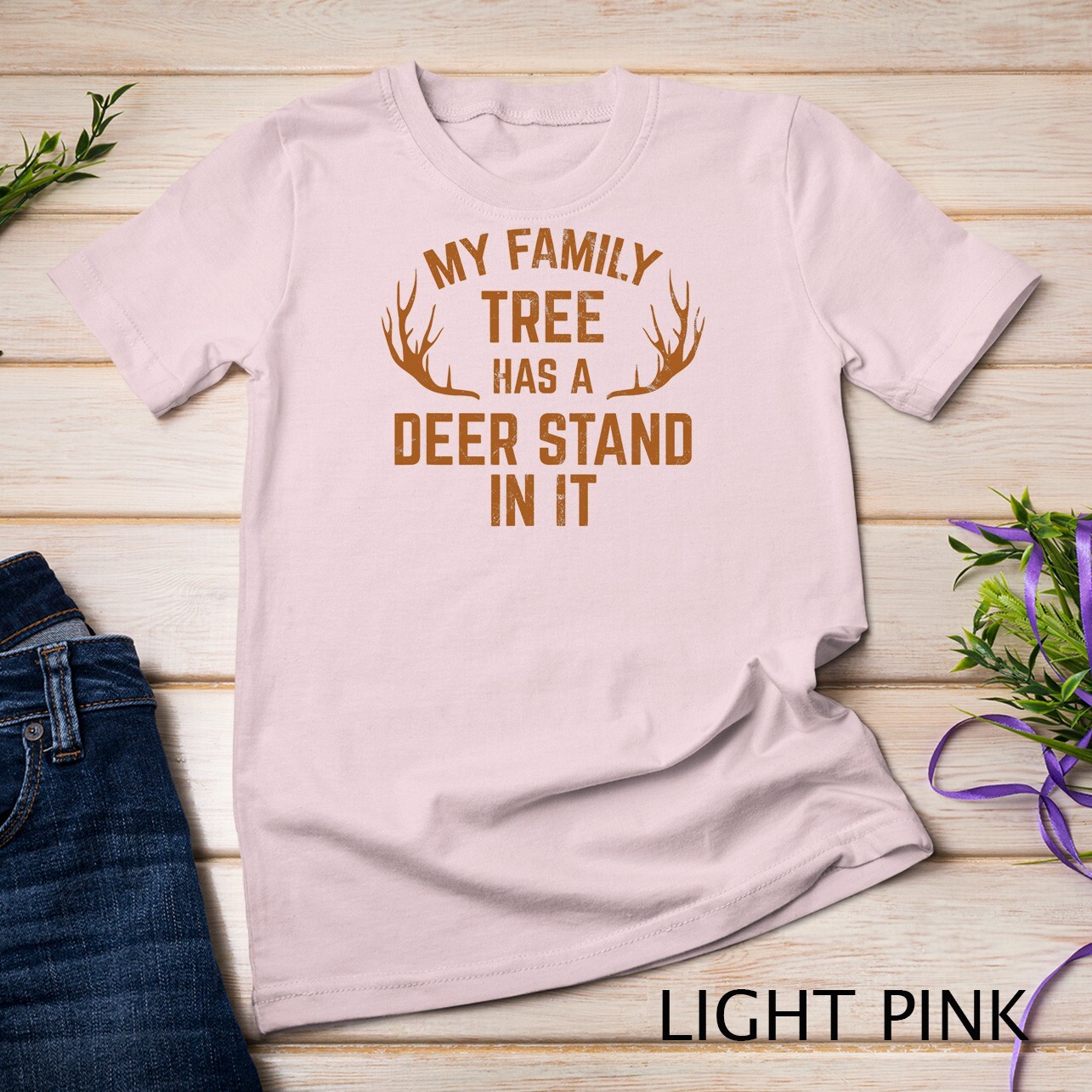 My Family Tree Has A Deer Stand In It Hunting Tshirt Unisex T-shirt gallery