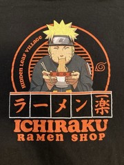 Naruto Shippuden Collection Ichiraku Ramen Shop Graphic Tee T Shirt Mens Large