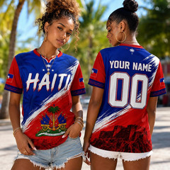 Personalized Haiti Soccer Jersey, Custom Name Number Haitian Football Shirt