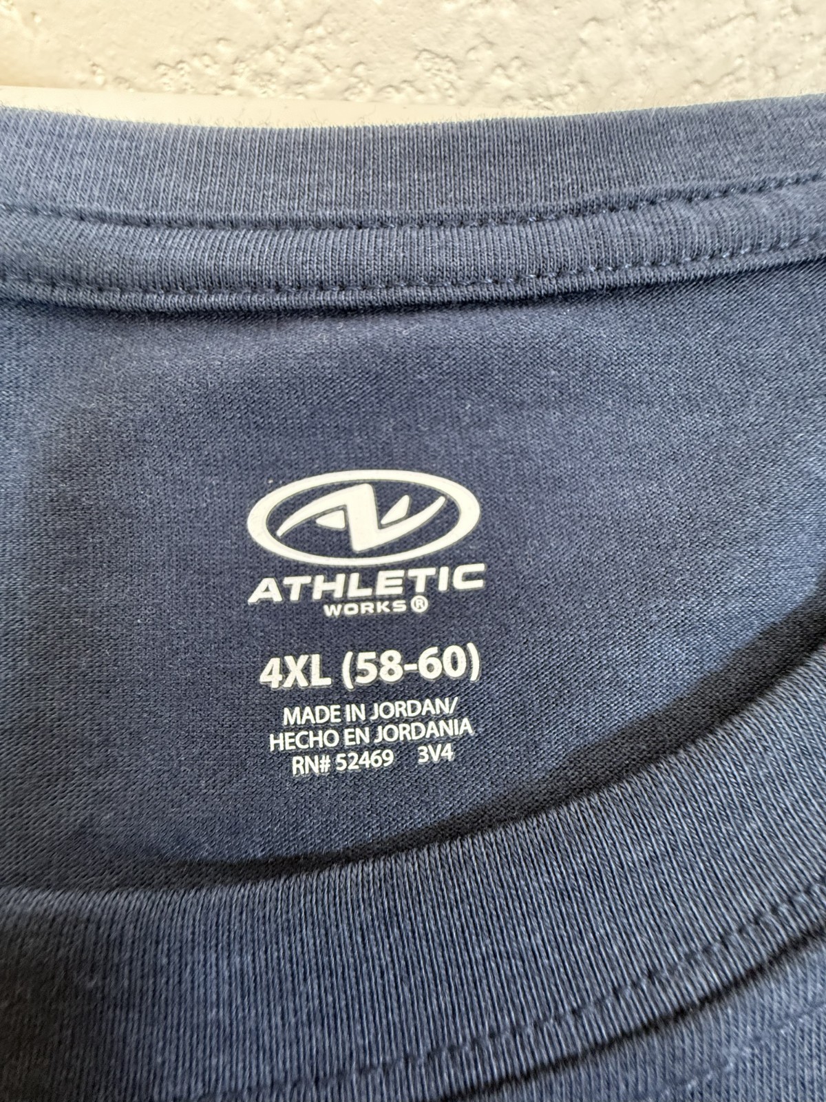 Men's Shirts, (New w/tags), Athletic Works, S/S Crew Neck Pocket Tee 4XL (58-60) gallery