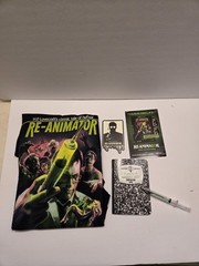 ReAnimator 40th Anniversary Bundle Set Fright Rags Shirt XL VHS Box MIB OG Owner