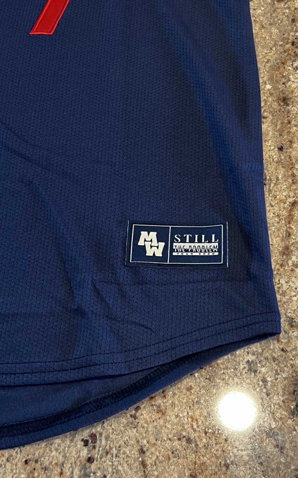 Morgan Wallen Still The Problem Tour Official Merch Baseball Jersey Size Medium gallery