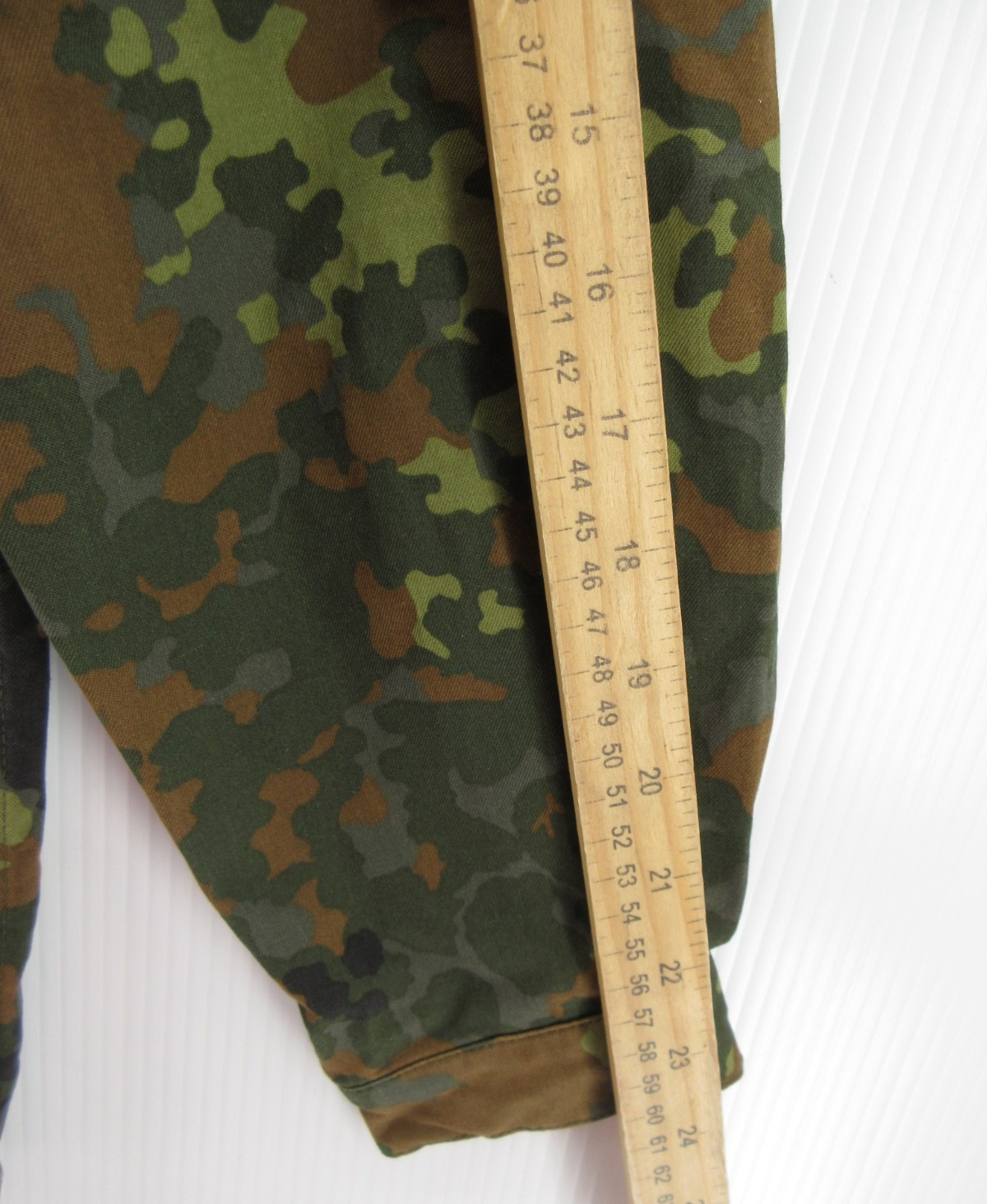 German Bundeswehr Shirt Large Green Flecktarn GR7 Field Camo Military Surplus gallery