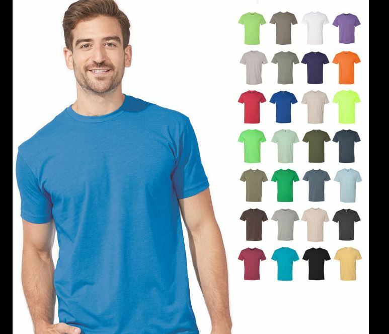 Next Level Premium Fitted CVC Crew T-Shirt XS-4XL Soft Tee Athletic Fit 6210 gallery