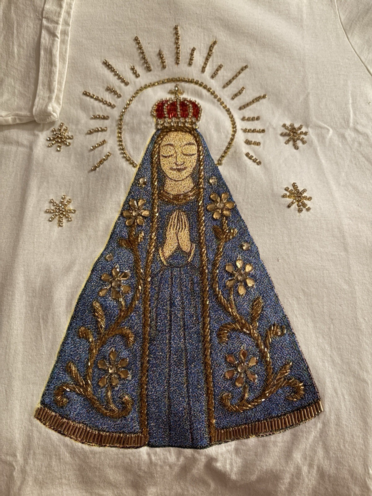 Handmade Nossa Senhora Aparecida Holy Mother Small Tshirt gallery