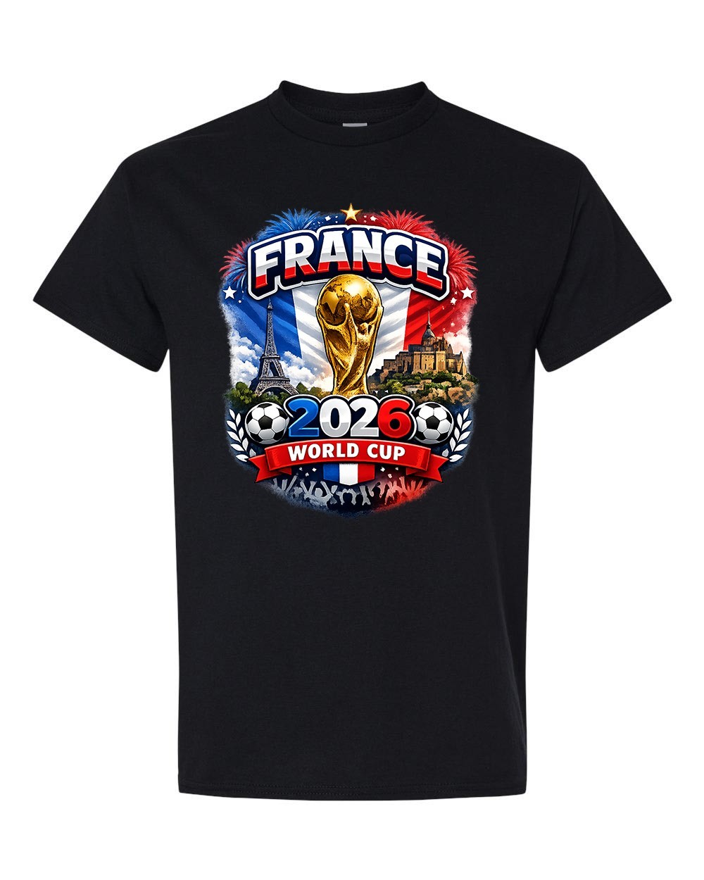 France Soccer 2026 World Cup Style Unisex T-Shirt | German Fan Shirt | Football