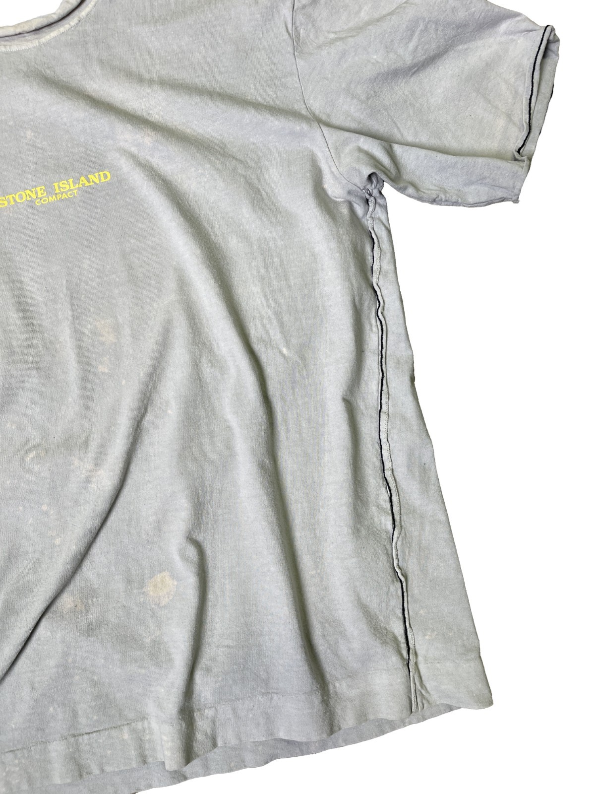 Stone Island Compact Tee Archive Heavyweight High Quality Logo Size M gallery